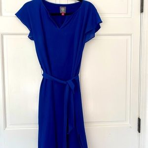 Vince Camuto royal blue dress size 4
